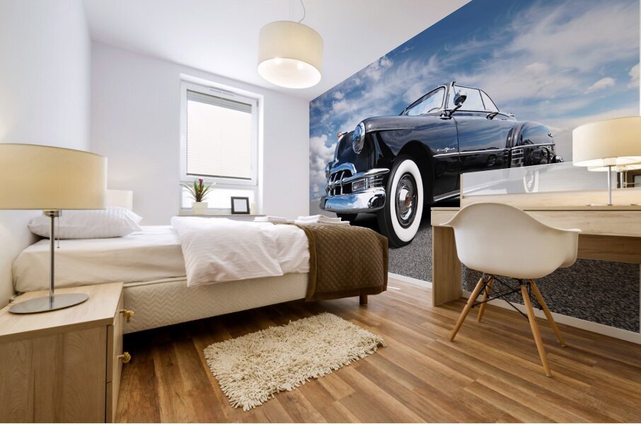 1950 Pontiac Silver Streak Mural print