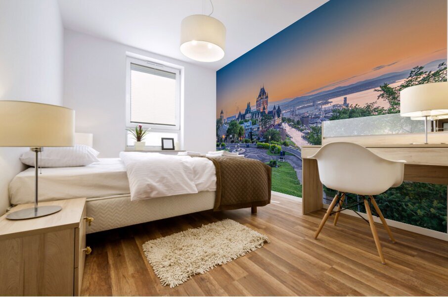 Quebec Morning Mural print