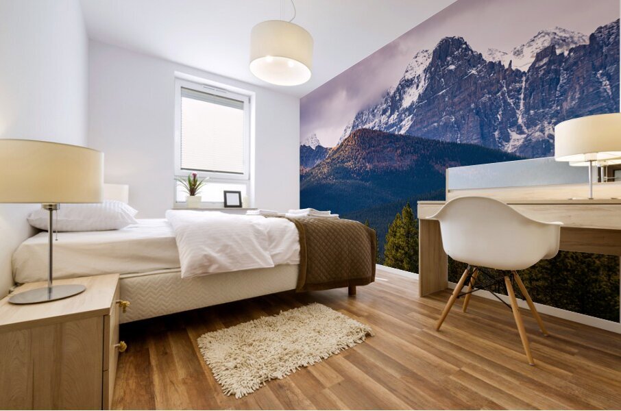 Banff Larches Mural print