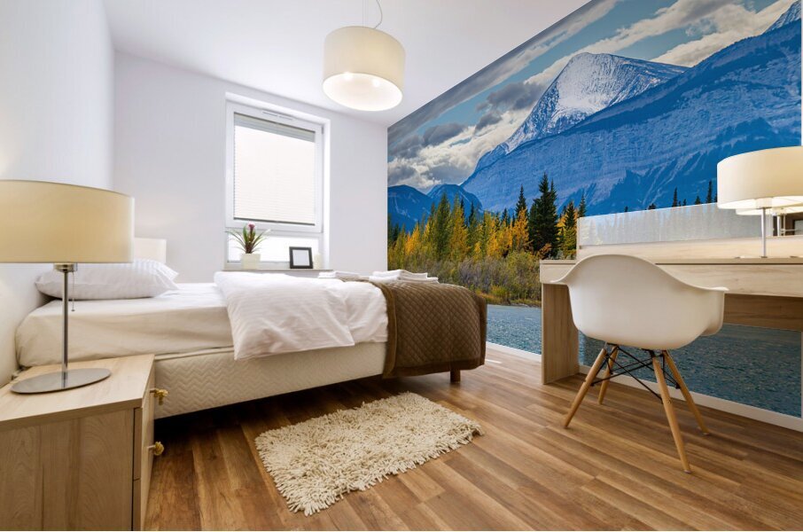 Pyramid Mountain Mural print