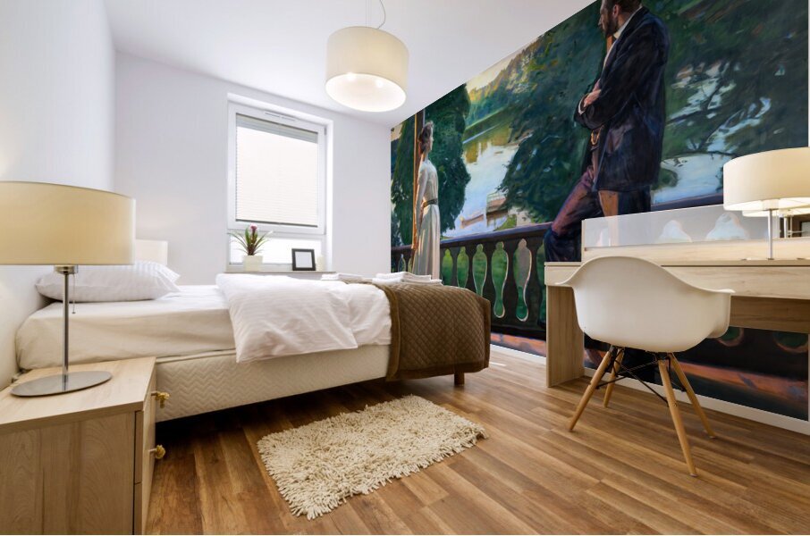 Nordic Summer Glow by Bergh Mural print