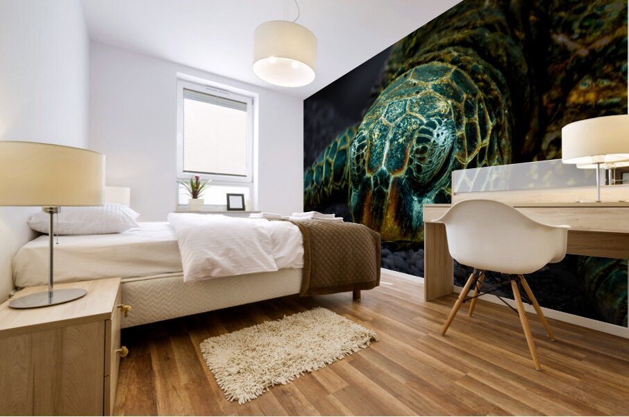 The Hare Can Have It Mural print