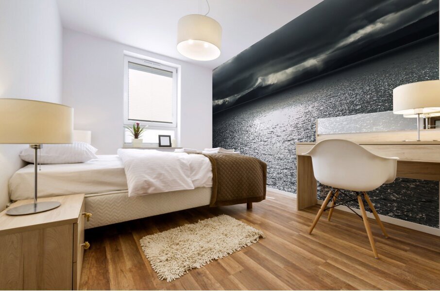 Tahoe Storms Mural print