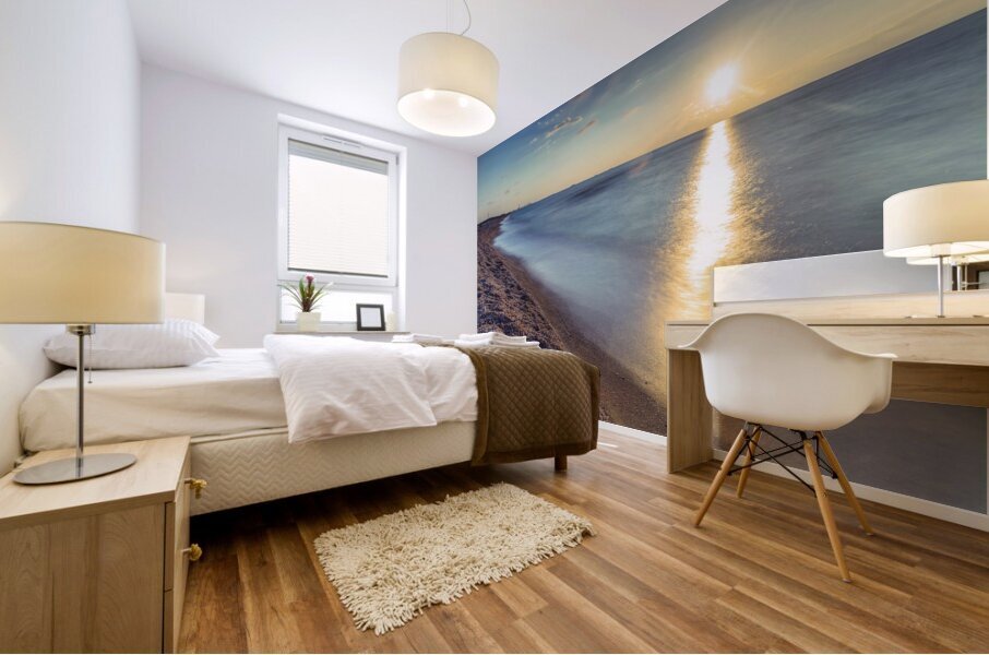 Sea Sunset Mural print