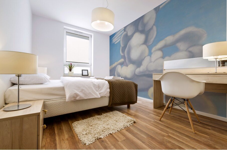 Abstract Clouds by Karl Wiener  Mural print