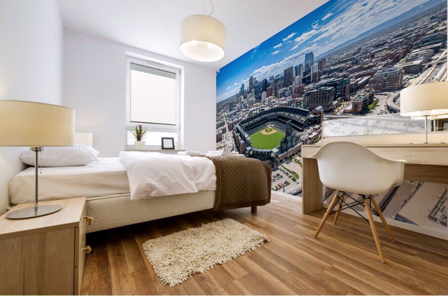 Denver Colorado Downtown 2 Mural print