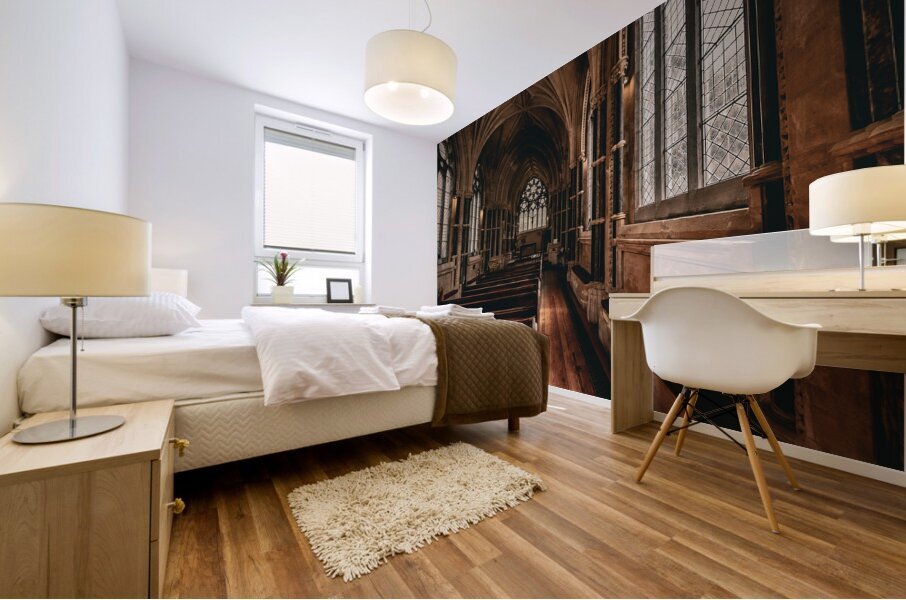 The neo-Gothic Church II Mural print