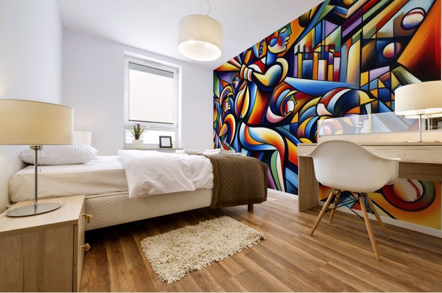 Knock the Cover Off Mural print