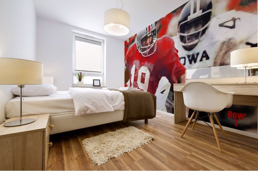 1971 Ohio State Football Art Mural print