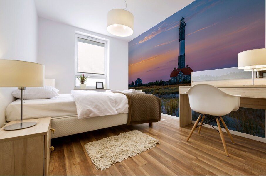FIre Island Sunset Mural print
