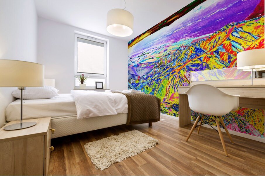Lightening Mural print