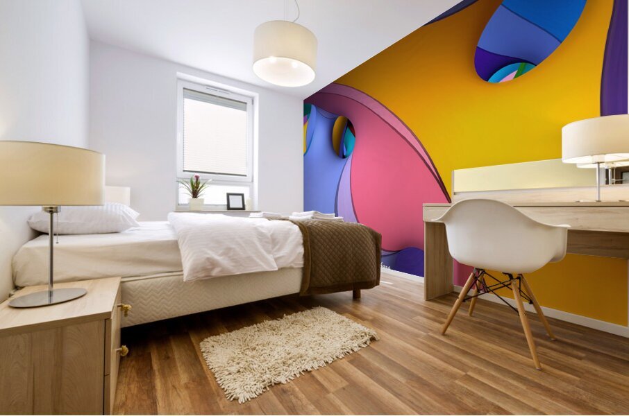 Baterfly Wings Mural print