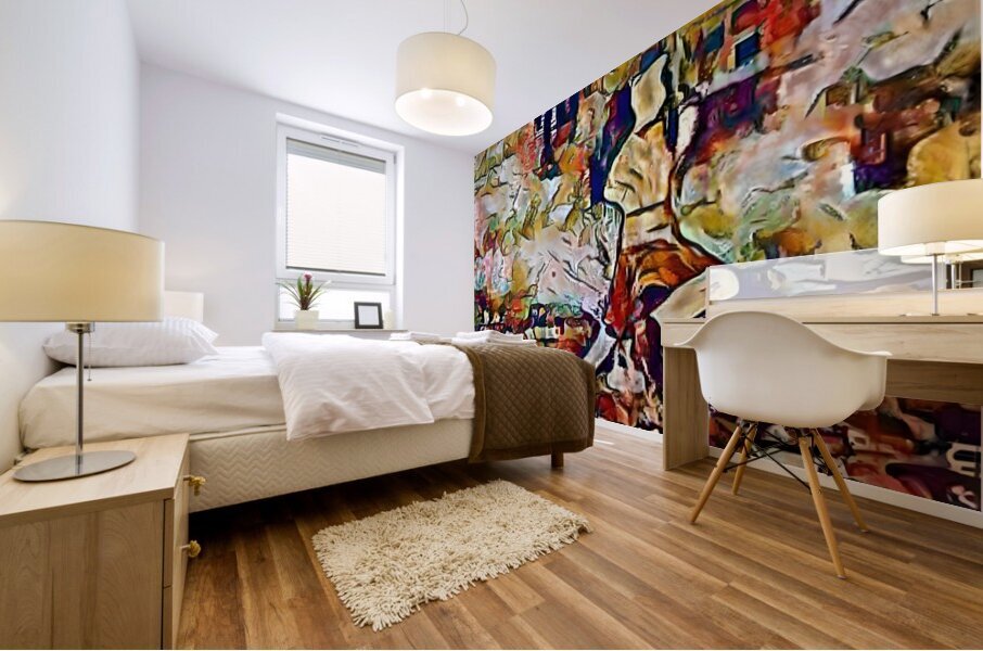 runner of dreams Mural print