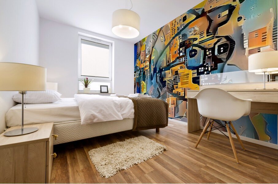 sense of adventure Mural print