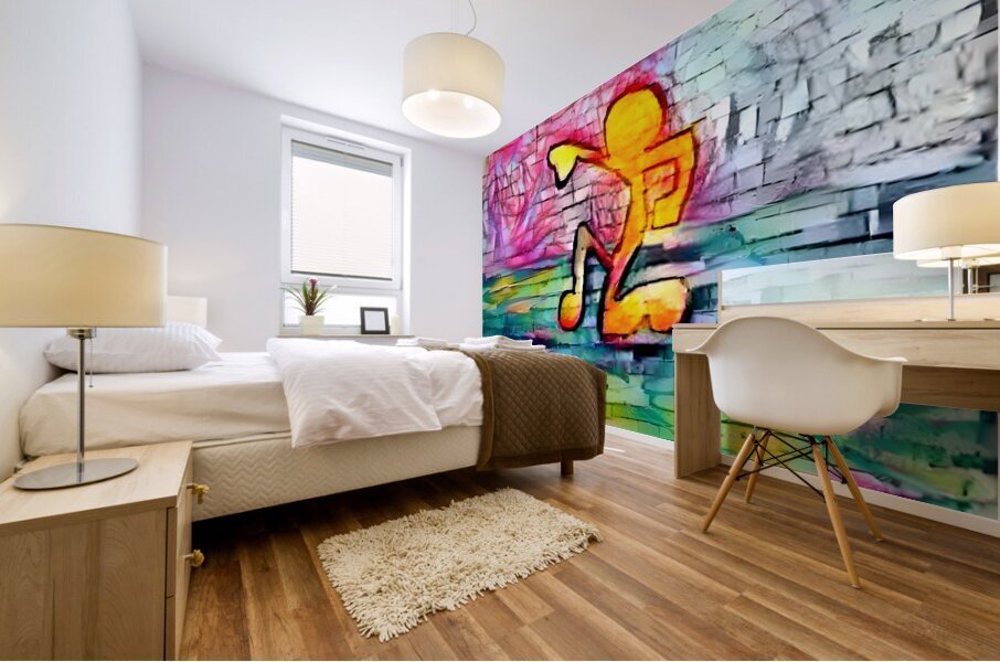 urban express Mural print
