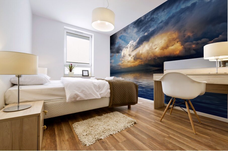 Stormy Nights Mural print