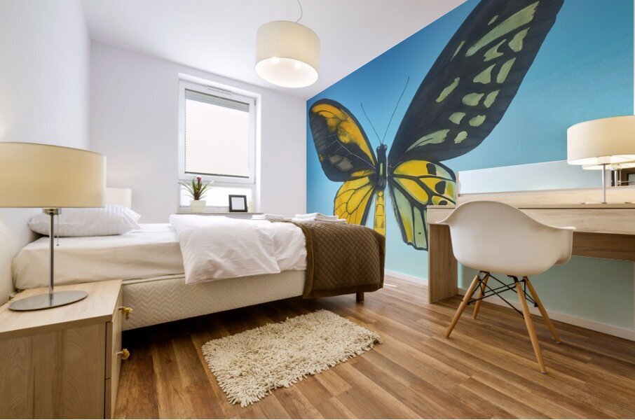 Learning to Fly Mural print