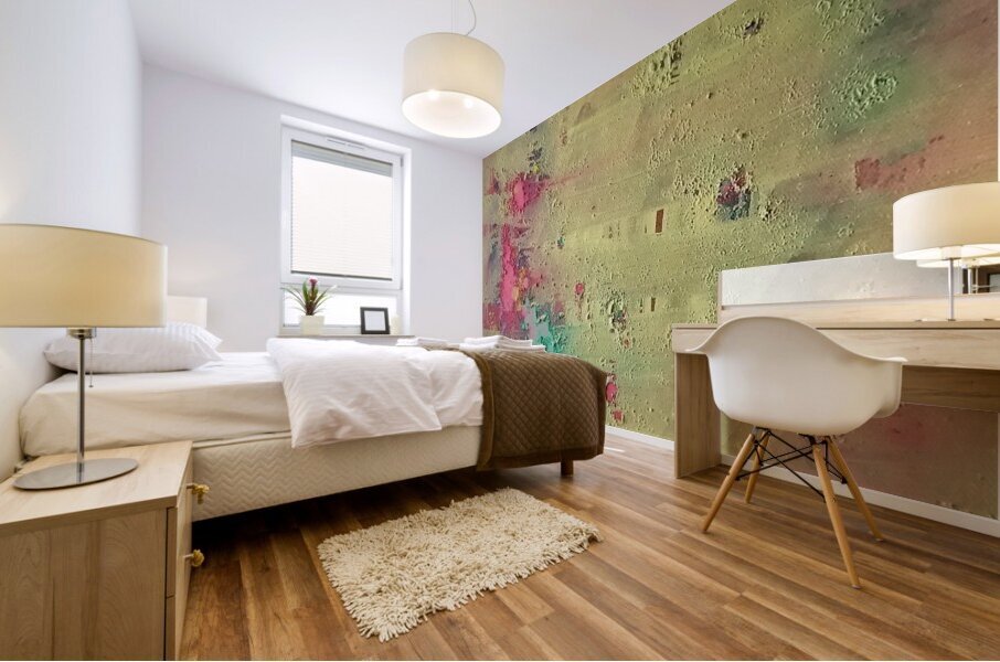 Textured Hues of Dawn Mural print