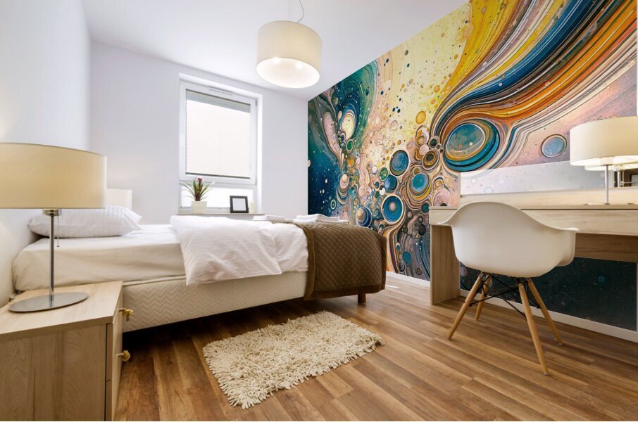 Spillover Mural print