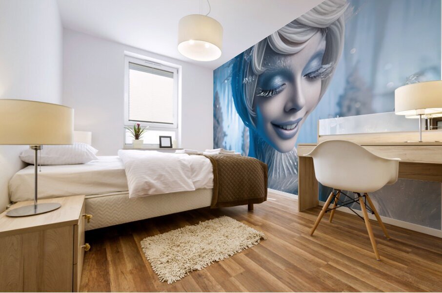Malika  Mural print