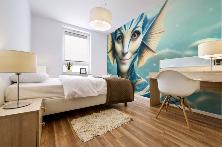 Welcome to my world Mural print