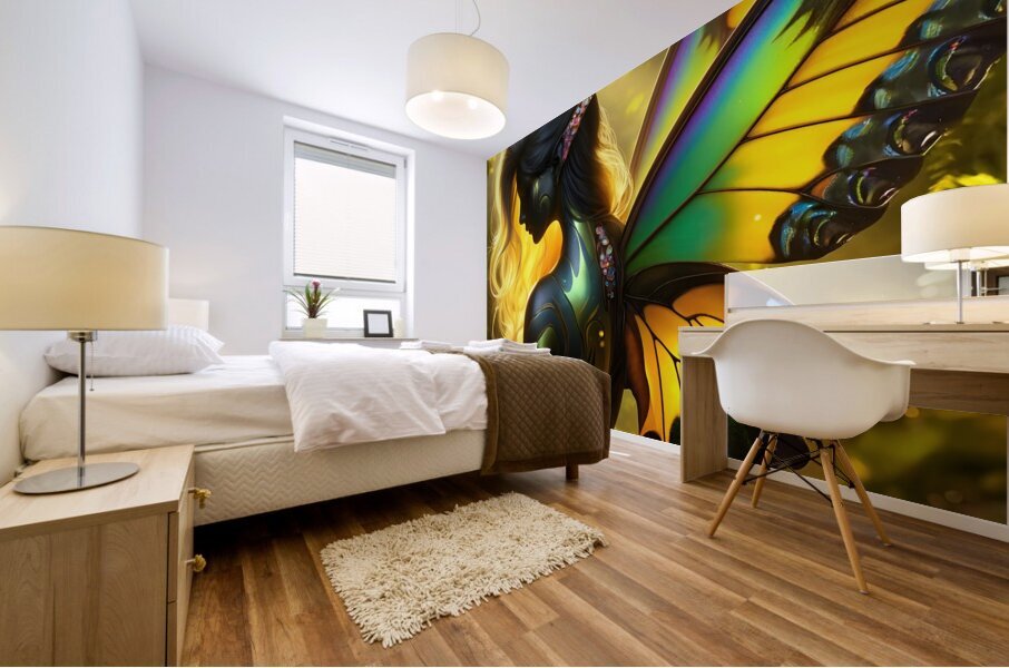 The earth angel 2 Mural print