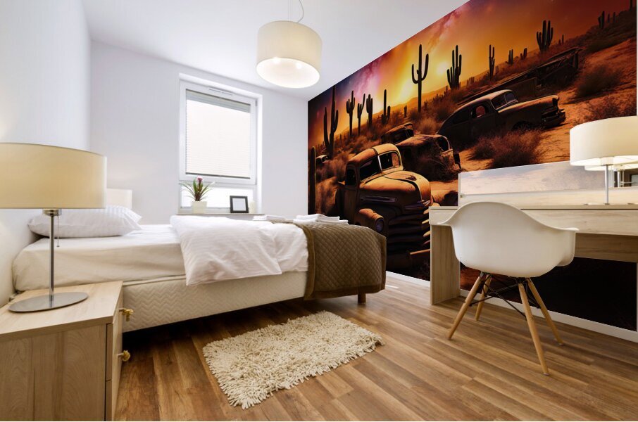 MILKY WAY MOTORS Mural print