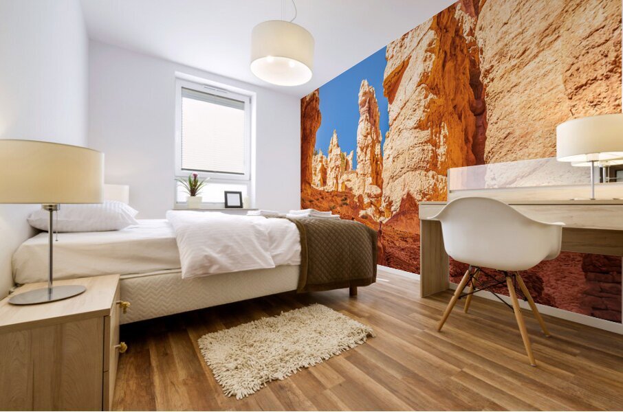 Up Wallstreet Mural print