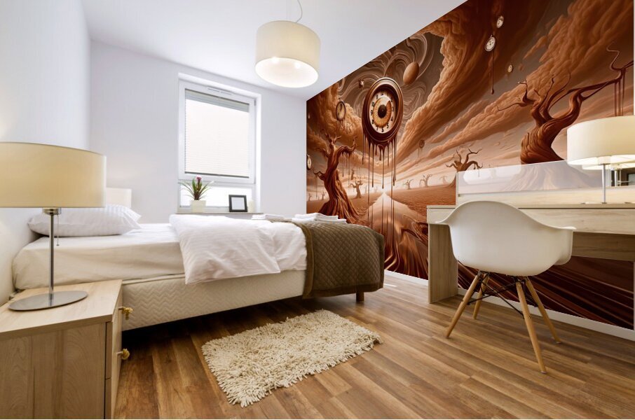 The Mortality of Chocolate  Mural print