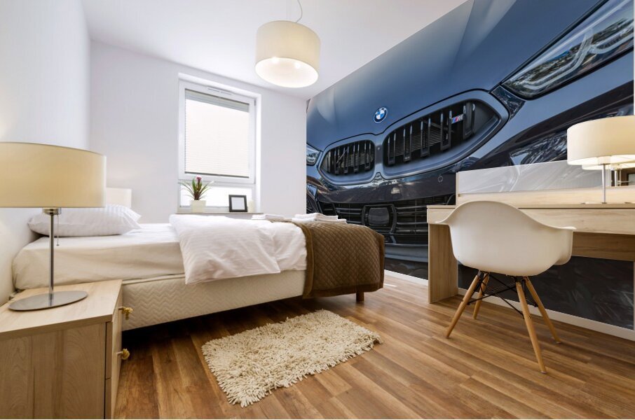 1N3A4223 2024 BMW 850I Enhanced SR Topaz Mural print