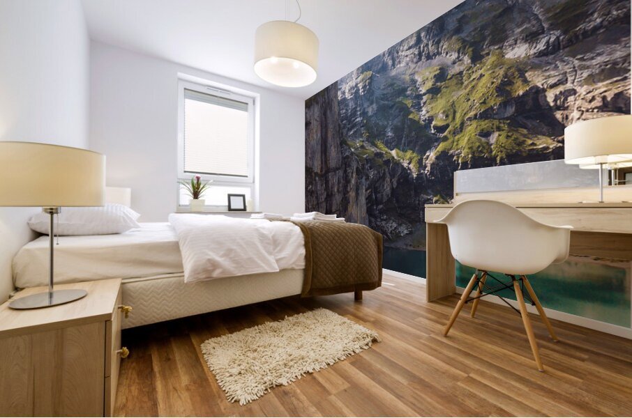  Oeschinen Lake switzerland Mural print