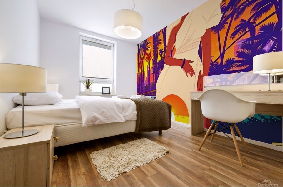 Celebrity Mural print