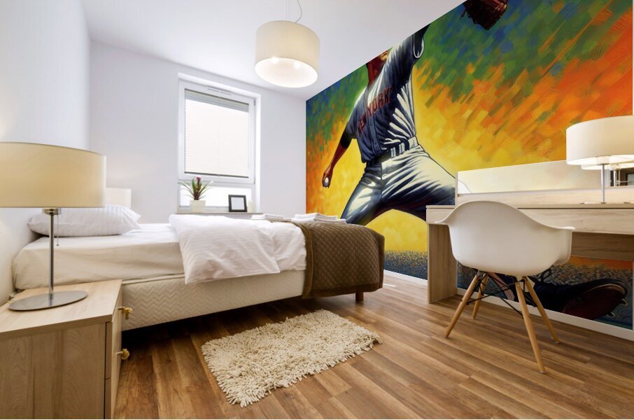 Big Apple Star Mural print