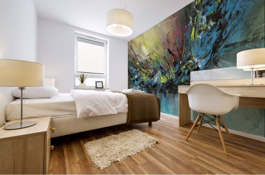 Abstract Mural print