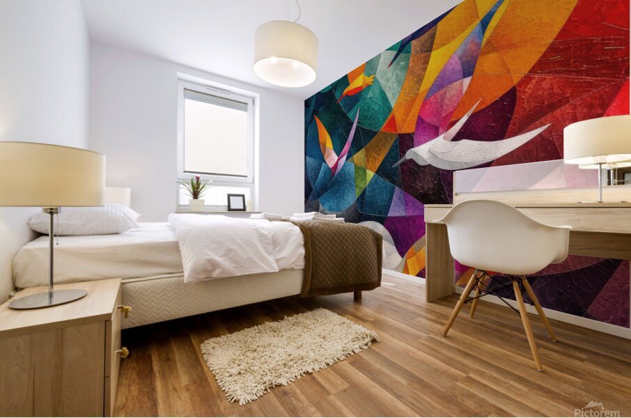 Surreal Ascendance Mural print