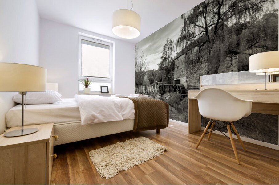 Brightwell Mill Amherst County Virginia Landscape Mural print