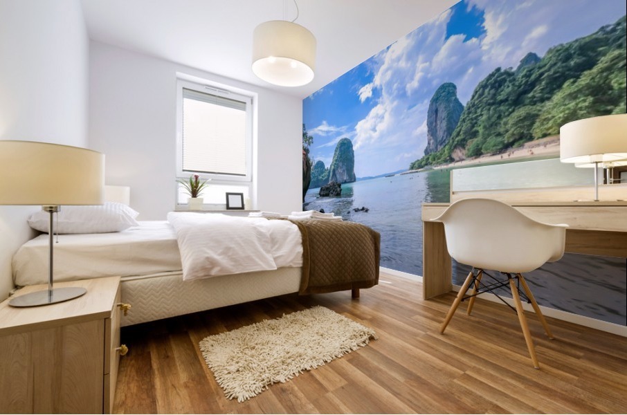 Travelers Paradise Mural print