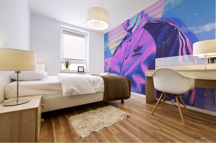 Retro Declan Rice Poster Mural print