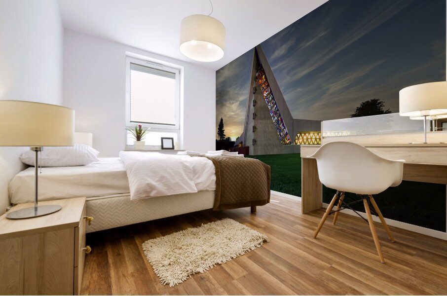 Sharey Zedek Synagogue Southfield MI Mural print