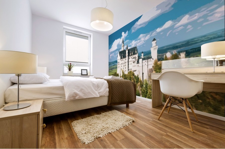 Neuschwanstein Castle poster Mural print