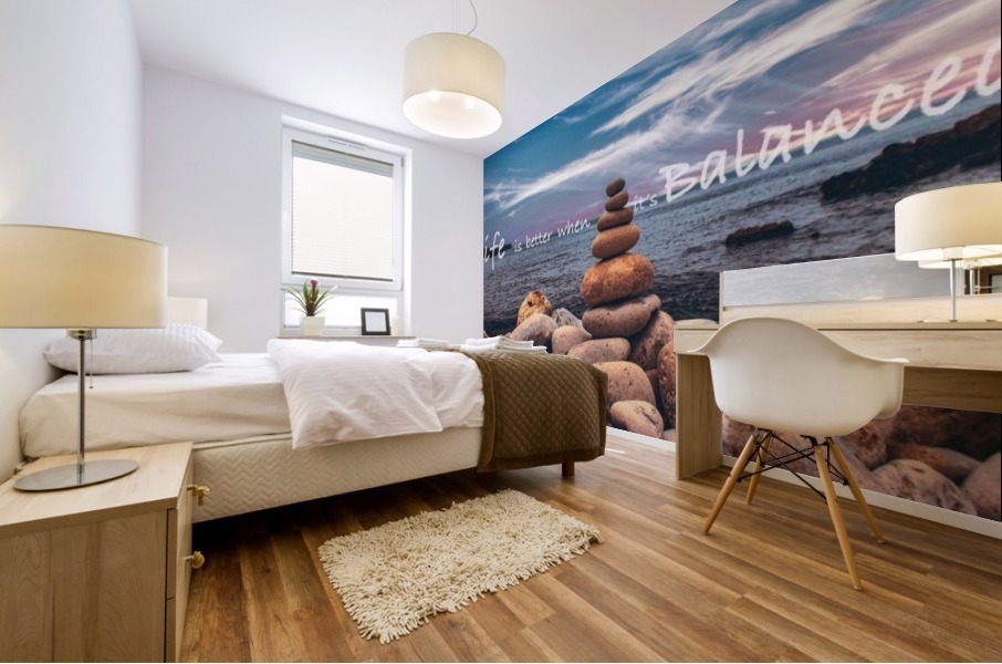 Life is better.. Mural print