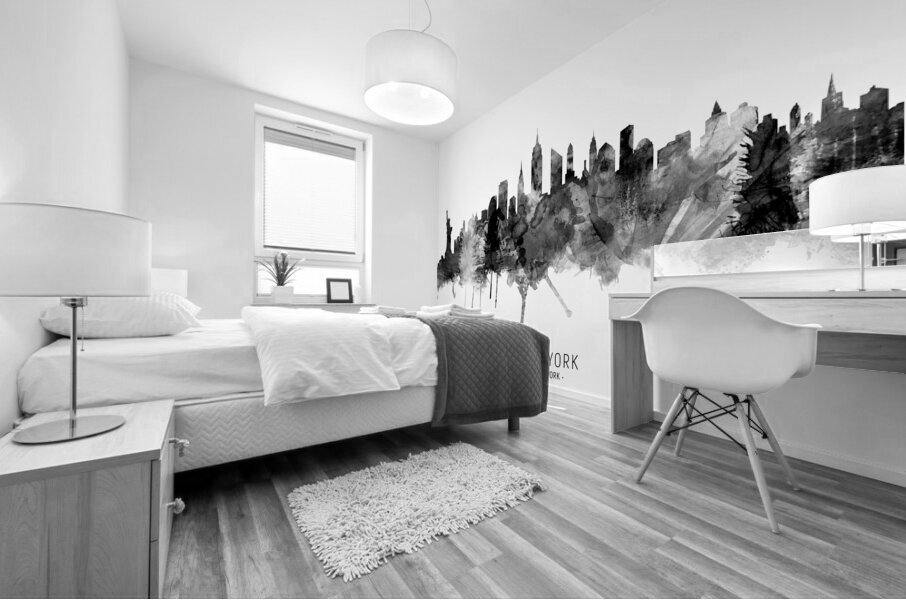 New York City Skyline Mural print