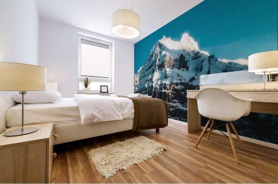Swiss peak Mural print