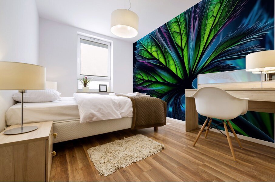 wall art wearable Fashion art by ai artist debra Mural print