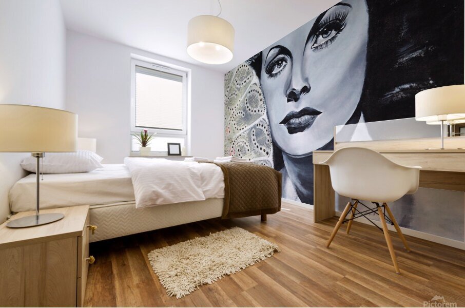 The Inventor Mural print