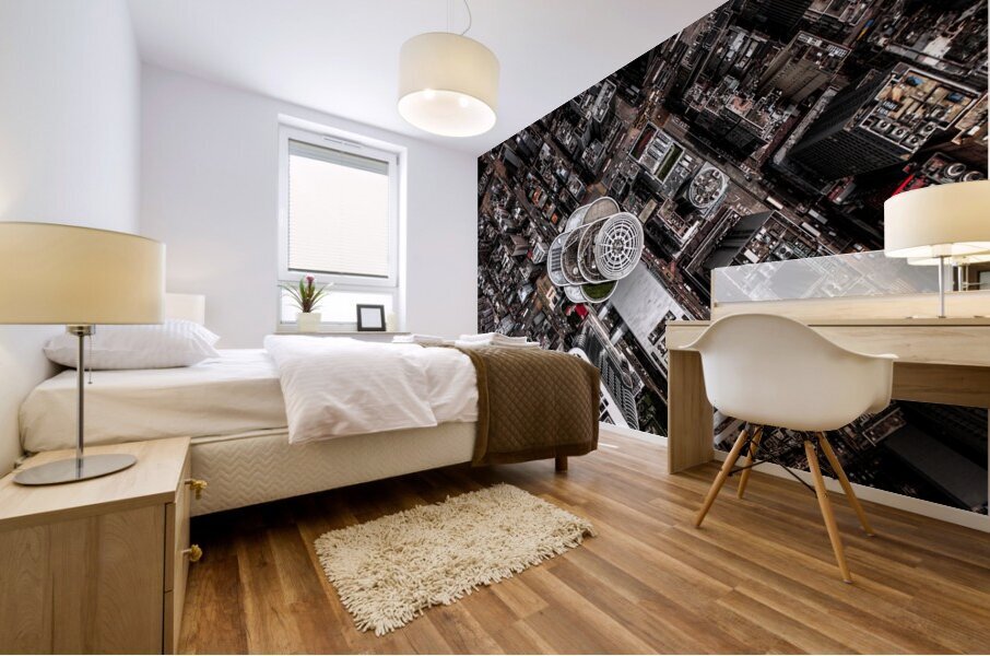 Urban Symmetry  Mural print