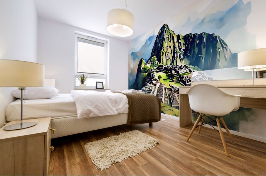 Machu Picchu  Mural print