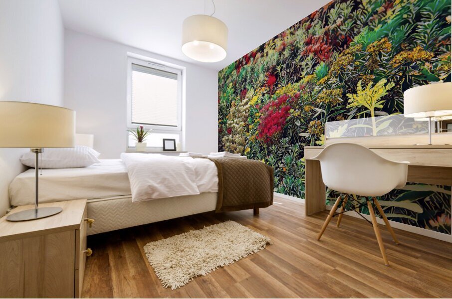Ground Cover Up the Wall Mural print