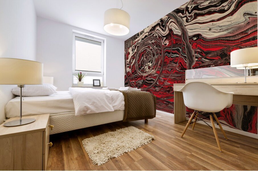 Fire Sail Mural print