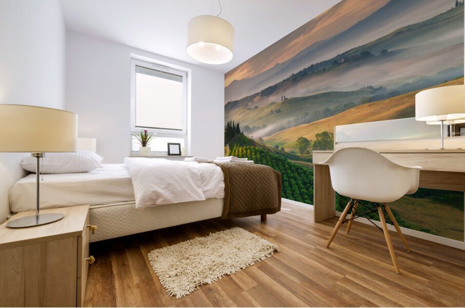 ITALY Val dOrcia Mural print